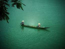 Image result for boat in the river