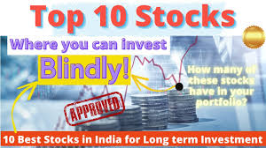 invest blindly best stocks india