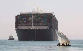 Emergency announced in Suez Canal as 'Ever Given' container ship returns