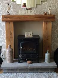 Fire Place Solid French Oak Beam