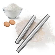 wng rolling pin french stainless steel