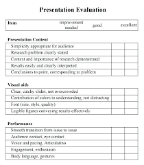 A Evaluation Template For Presentation Survey Peaceful Feedback Form