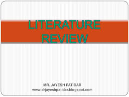 Link to How to write a literature review   opens PDF in new window     SlidePlayer