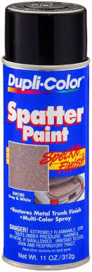 Dupli Color Spatter Trunk Paint Gray
