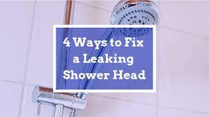 4 ways to fix a leaking shower head