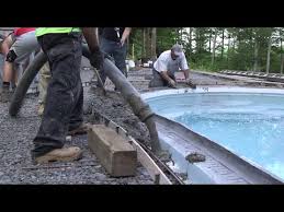 Cantilevered Concrete Pool Coping