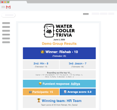 Buzzfeed staff, canada keep up with the latest daily buzz with the buzzfeed daily newsletter! Water Cooler Trivia How It Works