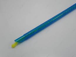 plastic zip pack sealing rod blue color