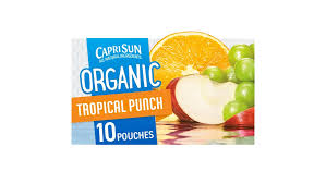 capri sun organic tropical punch juice