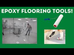 an epoxy floor