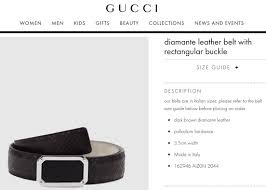 Reflections In Time Gucci Belts On Amazing Sale At