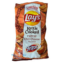 lay s kettle cooked fritos chili cheese