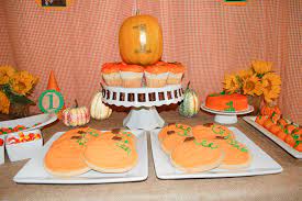 pumpkin first birthday party