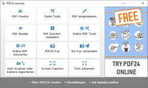 The free pdf24 pdf creator is a program to create pdf files from almost any application. Pdf24 Tools Kostenlos Pdf Online Konvertieren Bearbeiten Download Computer Bild
