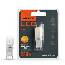 led l videx g9e 2 5w g9 4100k