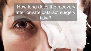 recovery after private cataract surgery