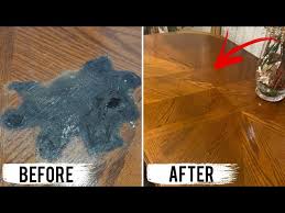 re the burned wooden table