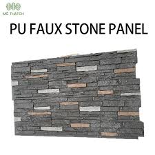Artificial Imitation Pu Faux Stone Wall