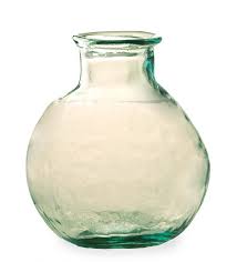Hearth Oval Recycled Glass Balloon Vase