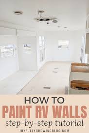 How To Paint Rv Walls A Helpful Guide