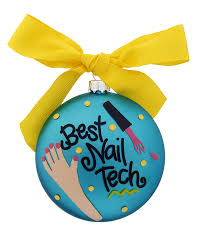 best nail tech christmas ornament
