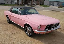Dusk Rose 1967 Ford Mustang Paint