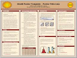 Research poster presentation template