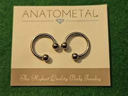 anatometal barbell body jewelry ebay