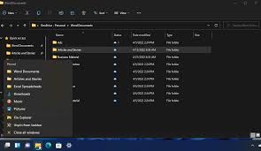 files with windows file explorer