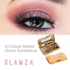 glitter shimmer eyeshadow palette