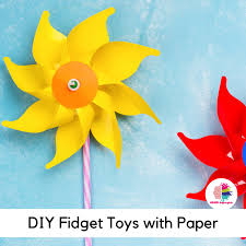 13 diy fidget toys with paper for