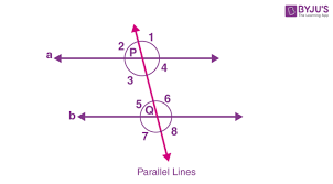 Pairs Of Lines Parallel And