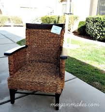 fixing wicker chairs up to