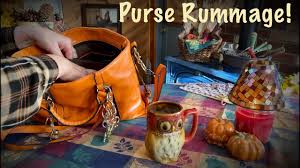 fall purse rummage no talking version