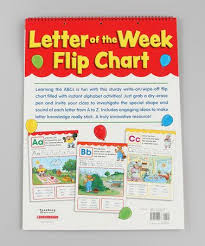 Take A Look At This Letter Of The Week Flip Chart By