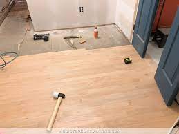 hallway hardwood flooring install