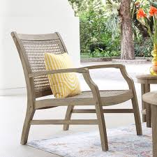 cambridge cal zuma wicker weathered gray wood frame stationary conversation chair with woven seat 121313 tw wt wg