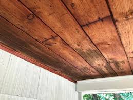 Remove Mold From A Wooden Ceiling