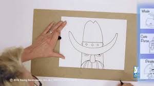 How to draw a face drawing face drawing step by step. Teaching Kids How To Draw How To Draw A Cowboy Hat Youtube