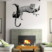 Black Color Wild Large Leopard