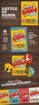 Battle Of Bands Poster Template Psd A4 Poster Templates