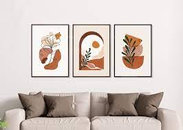 Abstract Art Set Of 3 Gallery Wall