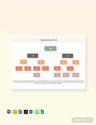 Free Organizational Chart Template Pdf Word Excel