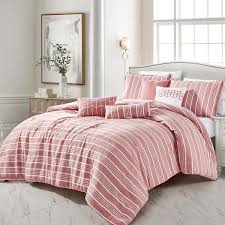 7 Piece Red Luxury Bedding Sets