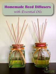 homemade essential oil reed diffusers