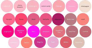 Hot Pink Paint And Other Pink Shades