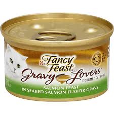 seared salmon flavor gravy cat food