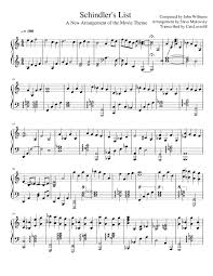 From a youtube video, click the bookmark to find it's sheet music. Schindler S List Sheet Music For Piano Solo Musescore Com