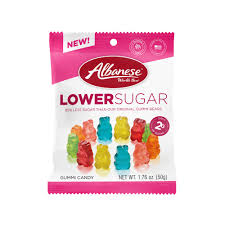 6 flavor gummi bears 1 76oz peg bag