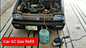 how to refill car ac gas r134a car ac